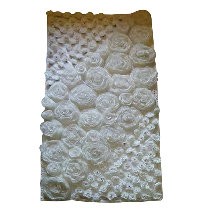 CLOTH ROSE BIG AND SMALL FLOWER  PANEL