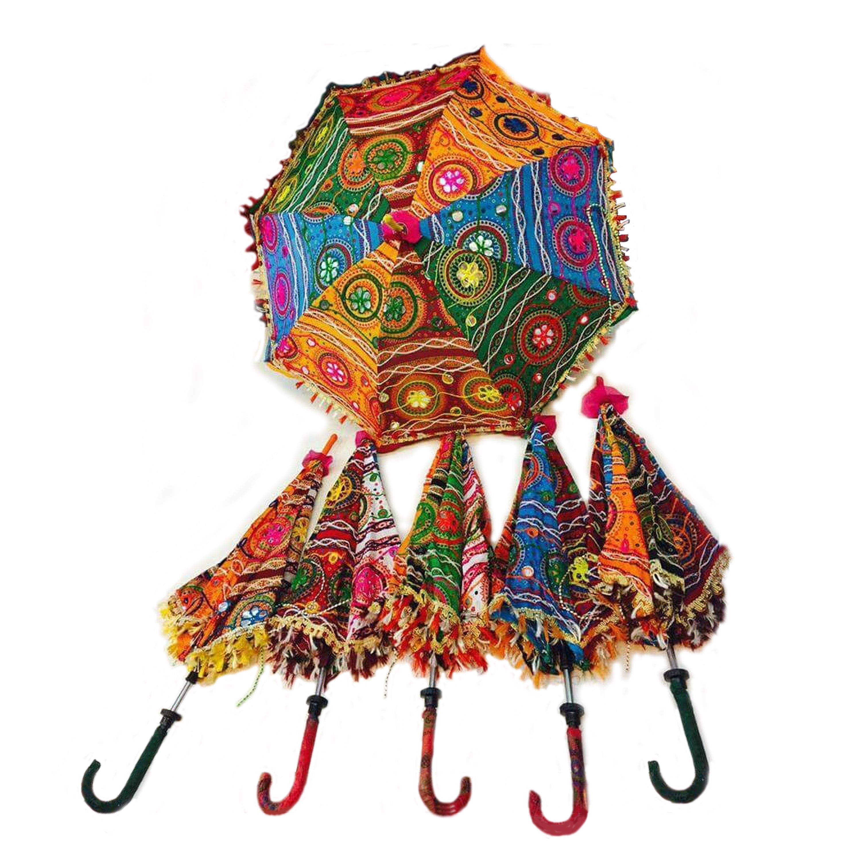 Rajasthani Umbrella Multi Colour