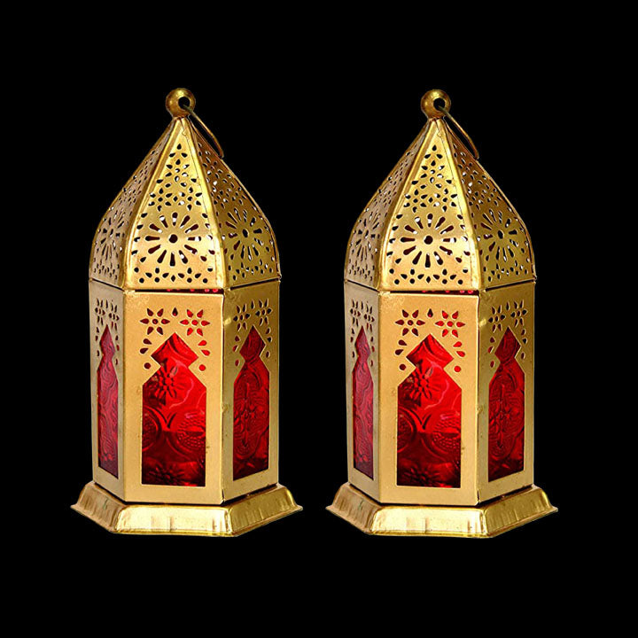 Moroccan hanging Candel Lamp