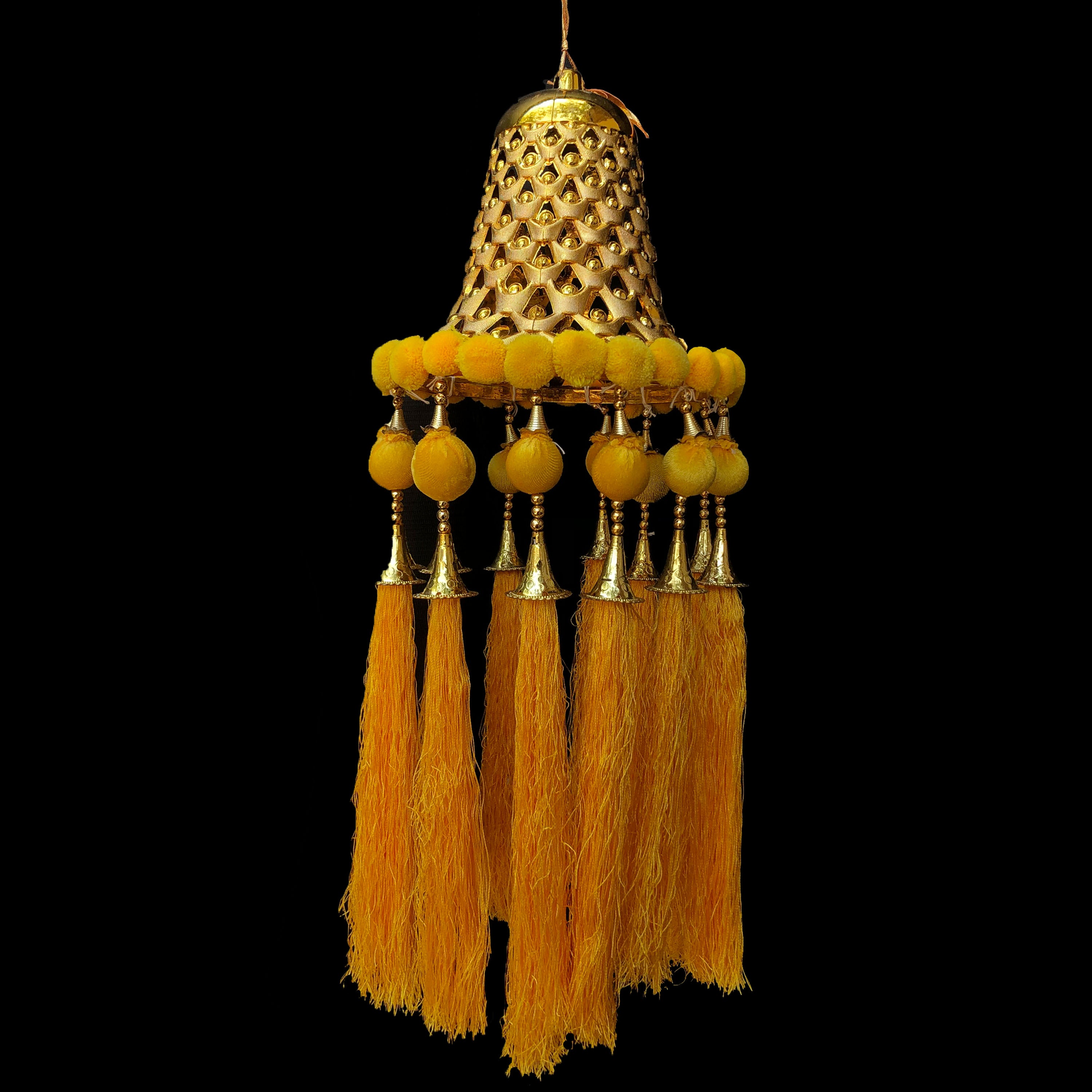 Hanging Bell with Tassels