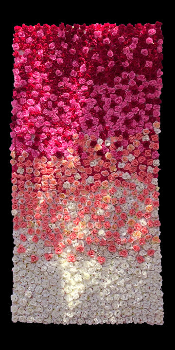 ROSE MIX FLOWERS WALL PANEL