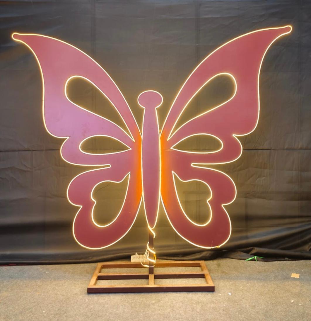 LED BUTTERFLY WING SELFY Acp CNC