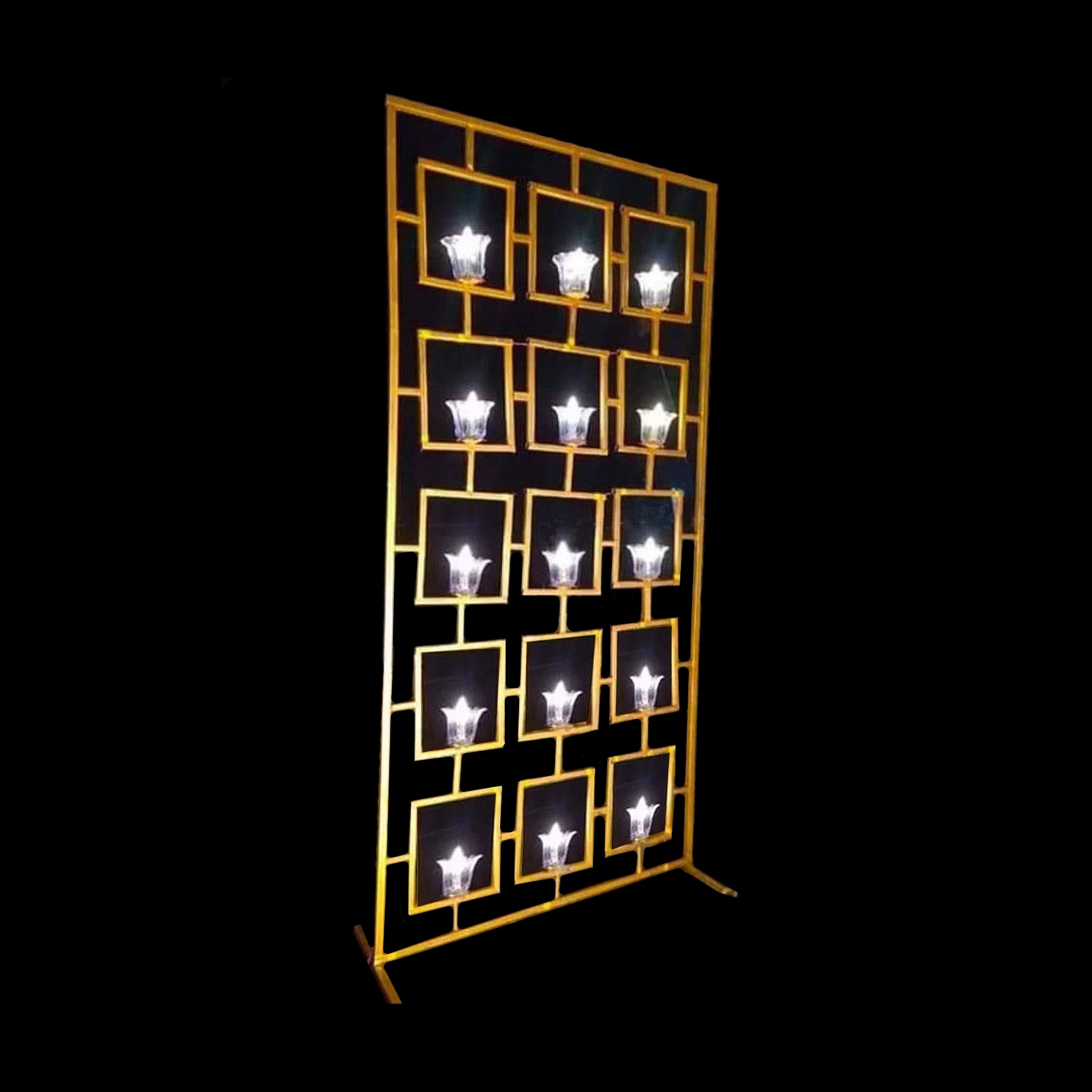 15 Light Glass Décor Panel